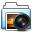 Photo Folder Smooth Icon 32x32 png